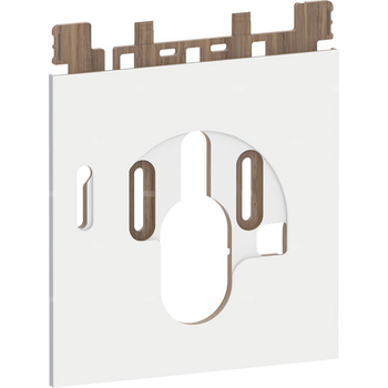 Płyta ozdobna Geberit AquaClean: Biały / Szkło