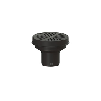 Wpust podwórzowy Ecoguss DN100, odpływ pionowy, z okrągłą ramą nośną