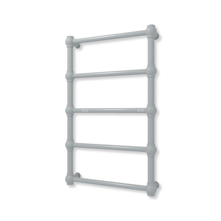 Grzejnik elektryczny TERMA RETRO 800 x 500 mm, kolor metaliczny kamień, moc 200 W, podłączenie E1, kabel prosty bez wtyczki z maskownicą