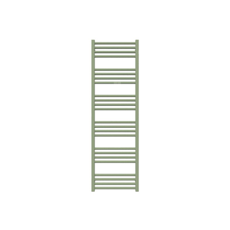 Grzejnik drabinkowy TERMA FIONA, podłączenie SX, wym. 1380 x 430 mm, kolor zielony blady RAL6021 (farba), moc 518W