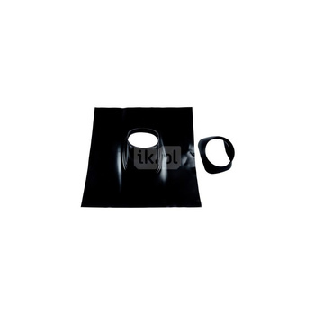 Płyta dachowa czarna DN 100/60 x 125/80 o nachyleniu 25-45 st. duży format 500x500 mm