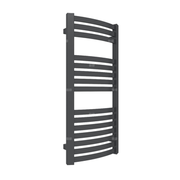 Grzejnik drabinkowy TERMA DEXTER, podłączenie Z1, wym. 860 x 400 mm, kolor czarny pieprz, moc 323W