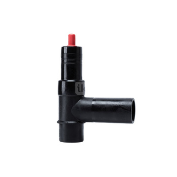 Zawór kątowy PE z nawietką bez odgałęzienia 63 x 63, Georg Fischer