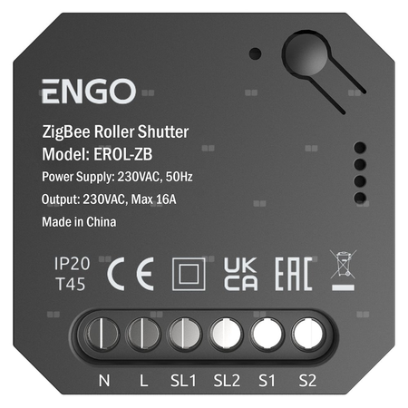 Sterownik rolet do systemu ENGO Smart, ZigBee