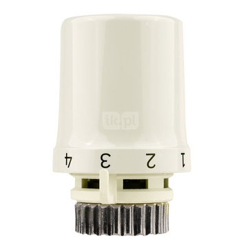 Głowica termostatyczna Thera-6 HZ, do wkładek zaw. Herz, nastawa 6-28 st.C