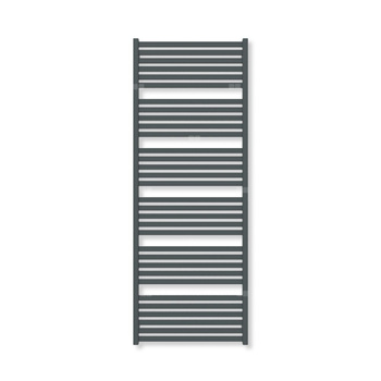 Grzejnik drabinkowy TERMA MARLIN, podłączenie ZX, wym. 1680 x 630 mm, kolor czarny anodowy (farba), moc 957W