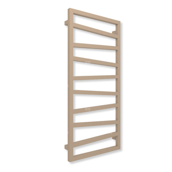 Grzejnik drabinkowy TERMA ZIGZAG, podłączenie Z1, wym. 1310 x 500 mm, kolor kwarc (farba), moc 490W