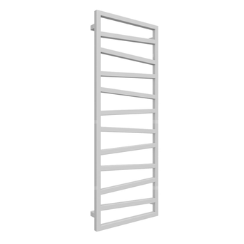 Grzejnik drabinkowy TERMA ZIGZAG, podłączenie ZX, wym. 1310 x 500 mm, kolor szary mleczny soft RAL7047, moc 490W