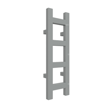 Grzejnik drabinkowy TERMA EASY, podłączenie O8, wym. 640 x 200 mm, kolor sół & pieprz