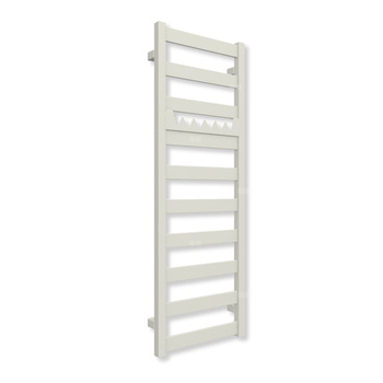 Grzejnik elektryczny TERMA VIVO 1150 x 400 mm, kolor rumieniec, moc 400 W, podłączenie E8, kabel przyłącze ts1/ss1