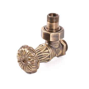Zawór regulacyjny kątowy ARTISTIC, GZ 1/2"-GZ 24-19, Brąz, (V67110MA)