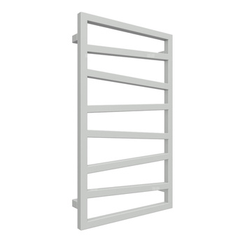 Grzejnik drabinkowy TERMA ZIGZAG, podłączenie ZX, wym. 835 x 500 mm, kolor szary jasny RAL7035, moc 320W