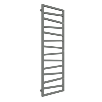 Grzejnik drabinkowy TERMA ZIGZAG, podłączenie SX, wym. 1545 x 500 mm, kolor granit, moc 581W