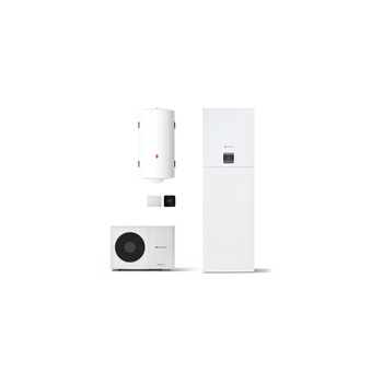 Pompa ciepła powietrzna GeniaAir Split HA 5-8.2 OS 230V + Centrala grzewcza HA STB B5 + Zbiornik buforowy  WN RW 50 + Regulator SRC 720 + Moduł internetowy