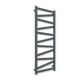 Grzejnik TERMA VIPERA ONE 1230/500 ABC,podł.S8,400W,k.pr.b/wt.[czarny]