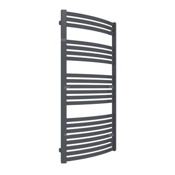 Grzejnik drabinkowy TERMA DEXTER, podłączenie Z1, wym. 1220 x 600 mm, kolor szary antracytowy RAL7016