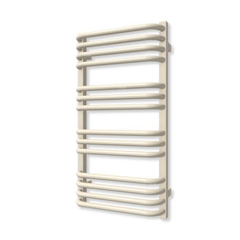 Grzejnik drabinkowy TERMA ALEX, podłączenie SX, wym. 760 x 400 mm, kolor biały ostrygowy RAL1013 (farba), moc 330W