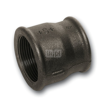 Mufa SANHA 240# redukcja, żeliwo (czarny), 3/8'' x 1/4'' (GW)