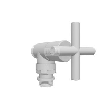 Zestaw reg. kątowy MINIMALIST, GZ 1/2"-fi16x2, fi15, Farba \ RAL 7047