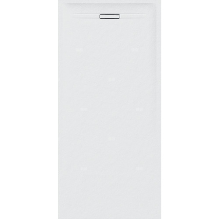 Brodzik prostokątny Geberit Sestra: 170x90x4cm, Biały / Struktura łupka