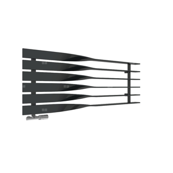 Grzejnik drabinkowy TERMA CYKLON H, podłączenie O8, wym. 495 x 1300 mm, kolor nowy czarny krokodyl