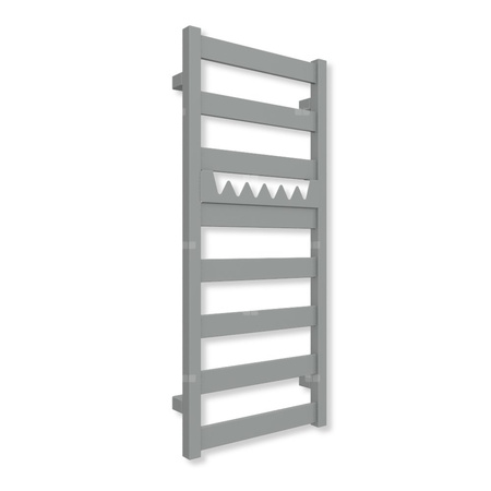 Grzejnik drabinkowy TERMA VIVO, podłączenie Z8, wym. 910 x 400 mm, kolor stal nierdzewna (farba), moc 295W