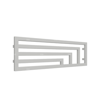 Grzejnik drabinkowy TERMA ANGUS H, podłączenie YP, wym. 360 x 1140 mm, kolor burzowe niebo, moc 416W