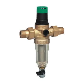 Filtr mini-plus z regulatorem ciśnienia, 1", z opłukiwaniem