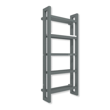 Grzejnik drabinkowy TERMA STAND, podłączenie SX, wym. 1150 x 500 mm, kolor ral 7012 mat (farba), moc 615W