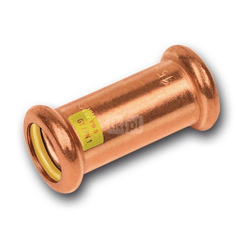 Mufa SANHA Press Gas przesuwna, miedź, 18 mm (zw x zw)