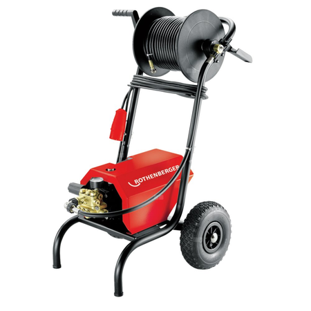 HD 17/190 przepycharka wysokociśnieniowa z wężem na bębnie