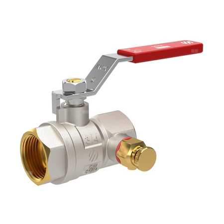 SENA VA30 zawór kulowy 2'' GW spust ODPOWIETRZ dźwignia INOX