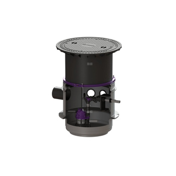 Przepompownia Aqualift F Duo LW600, TPF1000, Tronic Kl.B,T3