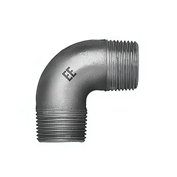 Kolano 90' ODLEWNIA ZAWIERCIE 94/94 żeliwo (ocynk) 1/2'' (GZ)