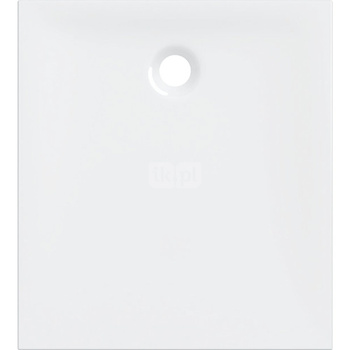 Brodzik prostokątny Geberit Nemea: 100x90x3.5cm, Biały / Błyszczący