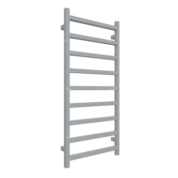 Grzejnik drabinkowy TERMA SIMPLE, podłączenie SX, wym. 1080 x 500 mm, kolor szary okienny RAL7040, moc 396W