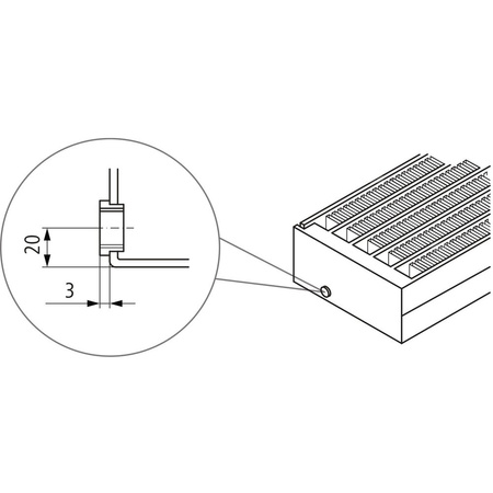 Kermi konwektor KNN21 70x72x600 RAL 9016, 6 bar, z osłoną, podł. 14