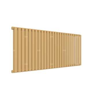 Grzejnik drabinkowy TERMA NEMO, podłączenie YP, wym. 530 x 1185 mm, kolor złoty połysk