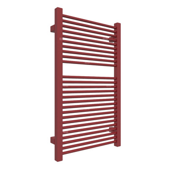 Grzejnik drabinkowy TERMA MIKE, podłączenie SX, wym. 735 x 430 mm, kolor rubinowy RAL3003, moc 337W