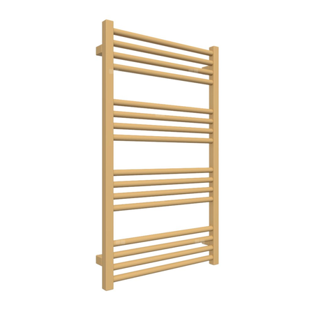 Grzejnik TERMA FIONA 900/530 \ Brushed Brass, podł. SX