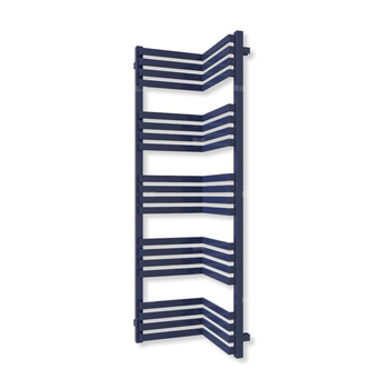 Grzejnik drabinkowy TERMA INCORNER, podłączenie SX, wym. 1270 x 350 mm, kolor niebieski ciemny RAL5022 (farba), moc 677W