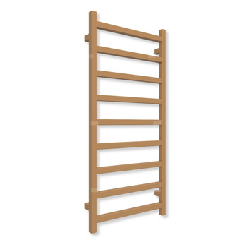 Grzejnik drabinkowy TERMA SIMPLE, podłączenie SX, wym. 1080 x 500 mm, kolor lotos (farba), moc 396W