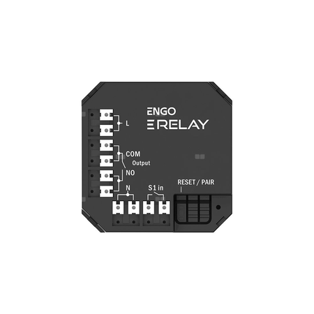 Smart Relay - Inteligentny przekaźnik ZigBee do systemu ENGO Smart, 1x12A, NO-COM