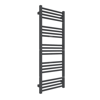 Grzejnik drabinkowy TERMA FIONA, podłączenie SX, wym. 1140 x 430 mm, kolor metaliczna czerń, moc 430W