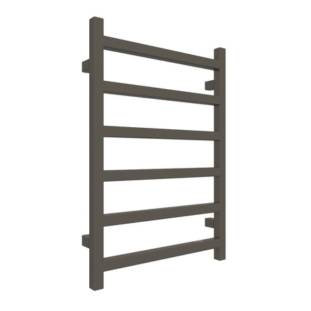 Grzejnik drabinkowy TERMA SIMPLE, podłączenie SX, wym. 720 x 500 mm, kolor ciemny brąz (farba), moc 262W