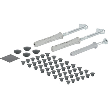 Elementy mocujące Geberit do wysokiej szafki