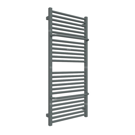 Grzejnik drabinkowy TERMA LIMA, podłączenie O1, wym. 1140 x 500 mm, kolor metaliczny szary, moc 574W