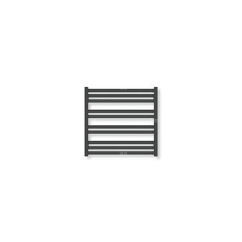 Grzejnik drabinkowy TERMA MARLIN, podłączenie 5P, wym. 600 x 630 mm, kolor czarny jak kruk soft (farba), moc 358W