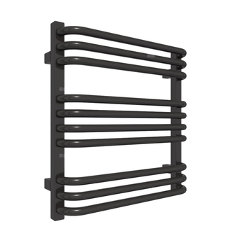 Grzejnik drabinkowy TERMA Alex, podłączenie ZX, wym. 540 x 500 mm, kolor heban, moc 299W