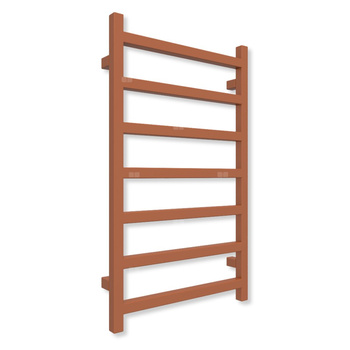 Grzejnik drabinkowy TERMA SIMPLE, podłączenie ZX, wym. 840 x 500 mm, kolor jasna Cu (farba), moc 306W